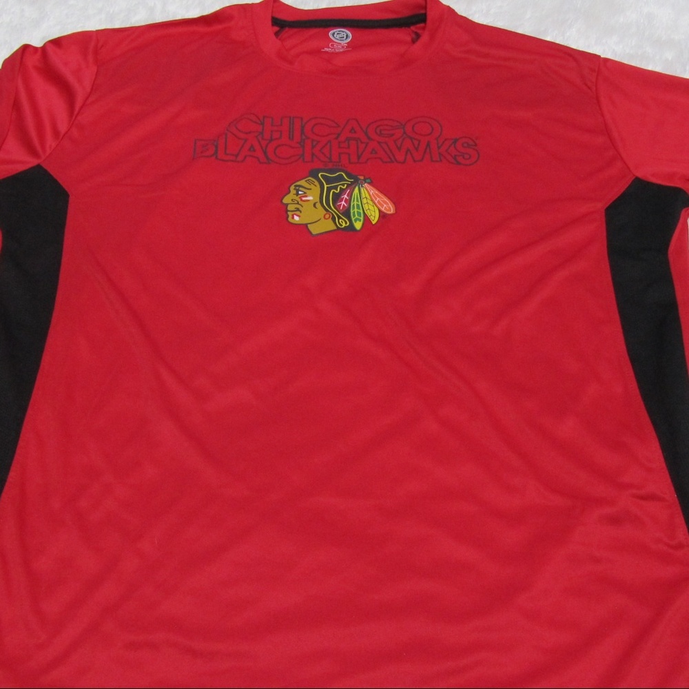 NHL Chicago Blackhawks Long Sleeve Shirt Size XL